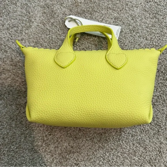 Stoney Clover Lane Lime Leather Pouchette NWT - Picture 4 of 4